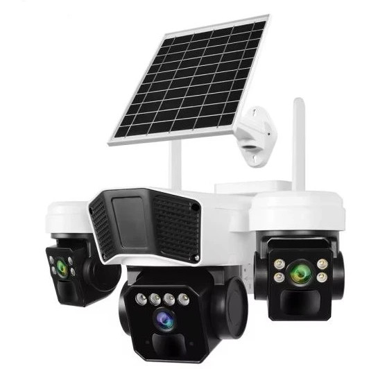 دوربین مداربسته پنل خورشیدیOKAMPRO مدلSF4-OKAM 4GTl3 LENSE REALY 15MP
