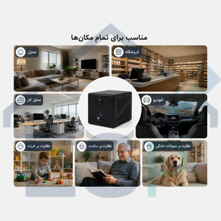 دوربین سیمکارتی مکعبی مدل O-KAM662